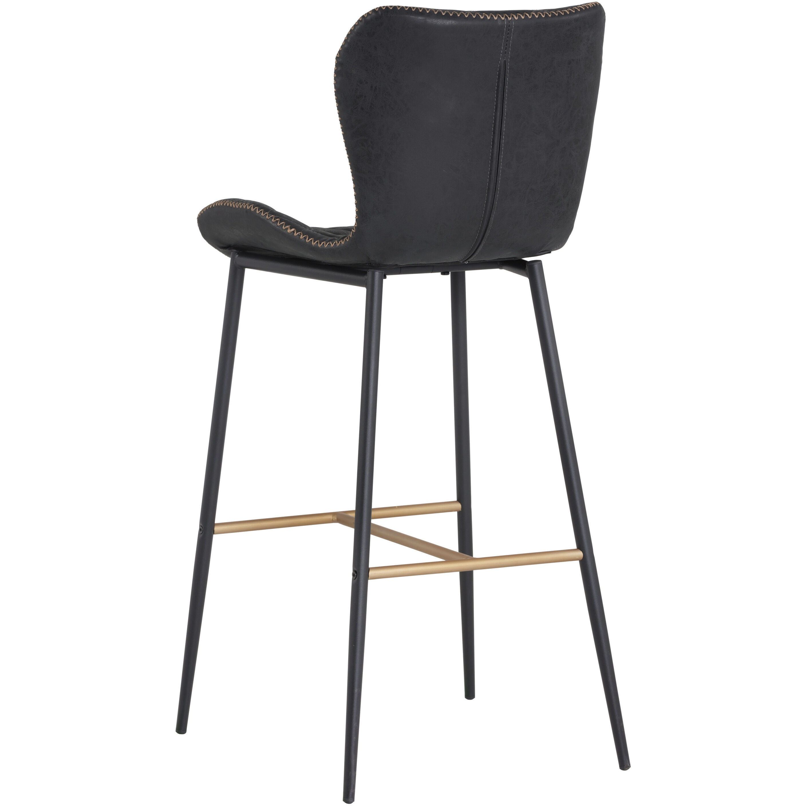 Lyla 41 inch Antique Black Barstool, Set Of 2